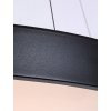 Černé závěsné LED svítidlo Tesia 600mm 60W CCT s DO