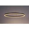 Černé závěsné LED svítidlo Isaure 600mm 35W CCT