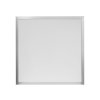 Stříbrný přisazený LED panel s rámečkem 60 x 60cm 16-35W CCT Premium