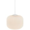 Závěsný lustr z opálového skla Milford pro žárovku E27 ø30cm