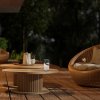 Zelená LED zahradní nabíjecí lampa Funes 3W
