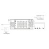 LED stmívatelný zdroj (trafo) 24V 200W - vnitřní