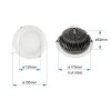 LED downlight 24W 1