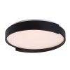 Černé stropní LED svítidlo Laleh 400mm 24W CCT s DO