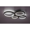 Černé stropní LED svítidlo Aranis 590mm 40W CCT s DO