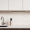 Černé LED svítidlo pod kuchyňskou linku Bareg 59cm 8W CCT s vypínačem