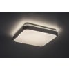 Bílé stropní LED svítidlo Alenzo hranaté 290x290mm 24W IP44 CCT