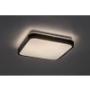 Černé stropní LED svítidlo Alenzo hranaté 290x290mm 24W IP44 CCT