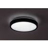 Černé stropní LED svítidlo Alenzo kulaté 255mm 12W IP44 CCT