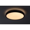 Černé stropní LED svítidlo Alenzo kulaté 305mm 18W IP44 CCT