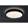 Černé stropní LED svítidlo Alenzo kulaté 305mm 18W IP44 CCT