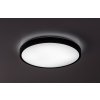 Černé stropní LED svítidlo Alenzo kulaté 355mm 24W IP44 CCT