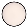 Černé stropní LED svítidlo Alenzo kulaté 355mm 24W IP44 CCT