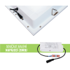 Bílý podhledový LED panel 30 x 120cm 40W UGR Economy