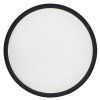 Antracitové stropní LED svítidlo Maurec 290mm 18W IP44 CCT