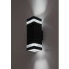 Antracitové fasádní LED svítidlo Urfa Line 16W IP65 CCT