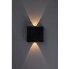 Černé fasádní LED svítidlo Portel 2W IP65 CCT