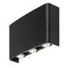Černé fasádní LED svítidlo Portel 5W IP65 CCT