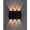 Černé fasádní LED svítidlo Portel 5W IP65 CCT