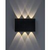 Černé fasádní LED svítidlo Portel 5W IP65 CCT