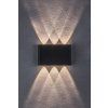 Černé fasádní LED svítidlo Portel 5W IP65 CCT