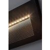 Černé vestavné schodišťové LED svítidlo Kavala 6W IP65 CCT