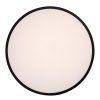 Černé stropní LED svítidlo Alenzo kulaté 355mm 24W IP44 CCT s DO