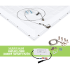 Bílý závěsný LED panel 60 x 60cm 16-35W UGR CCT Projekt