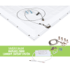 Bílý závěsný LED panel 30 x 120cm 16-35W UGR CRI Projekt