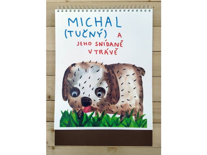 Akvarelový skicák - Ruda Brančovský - Michal Tučný - formát A3