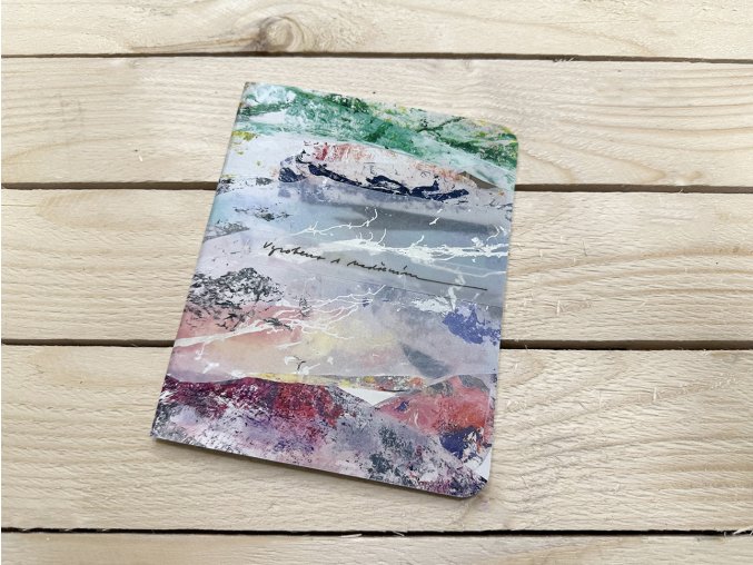 Ručně vyrobený ART sešit - Kateřina Štenclová - Instalace II.