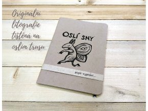 Sešit "Oslí sny" - originální litografie