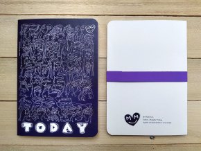 Ručně vyrobený sešit A5 - ART Jan Rajlich ml. - Plakáty - Today