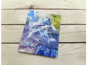 Ručně vyrobený ART sešit - Kateřina Štenclová - Průhledná esence