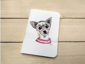 Ručně vyrobený ART sešit Slávka Gorcová - A6 - Krysařík Damián