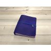 Kožený kreativní deník - barva modrá