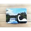 A6 sešit - Land Art Veronika Červená - brontosaurus