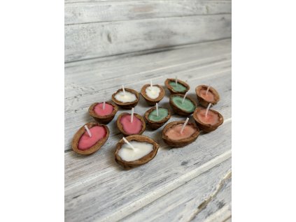 Svíčka plovoucí vlašský oříšek malý