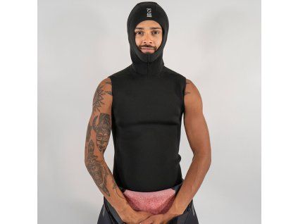 Pánska vesta s kapucňou 5/3 mm