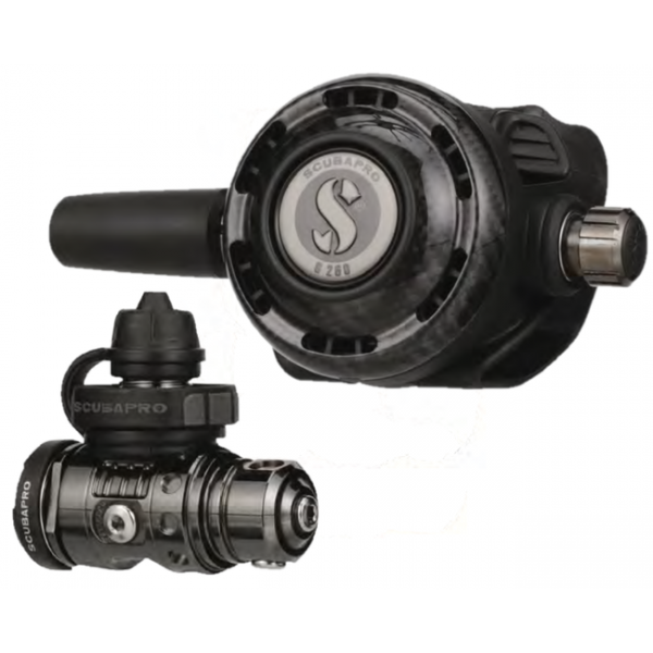 Detail ovládacích prvkov druhého stupňa vrátane ergonomického gombíka pre nastavenie nádychového odporu a páčky systému VIVA (Venturi-Initiated Vacuum Assist).