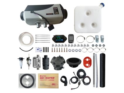 Nezávislé teplovzdušné topení 12V, 5kW LFBros Digi Start T4 PRO E5.0  II