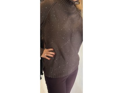 Rolák s malými lesklými částečkami 251157