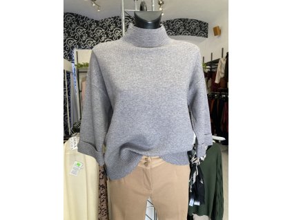 Svetr se stojačkem a 3/4 rukavem 250892