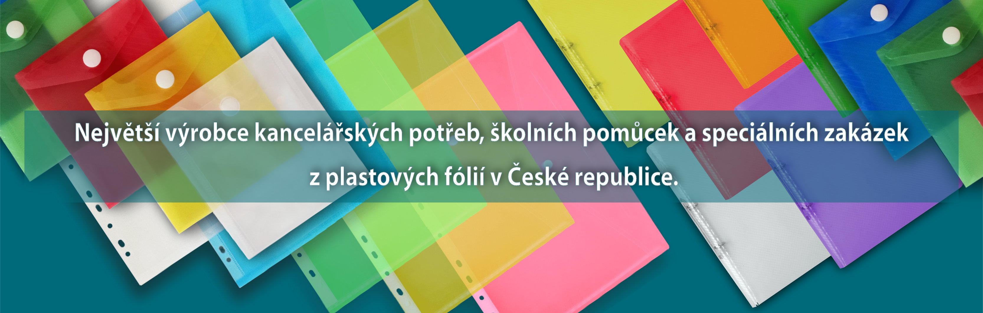 výroba kancelářských potřeb z plastových fólií