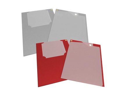 Podložka na zakázky pro autosalóny, kapsy na klíče a dokumenty