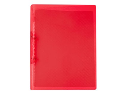 Pořadač  A4/20 2 kr /PP/ Diagonál červená