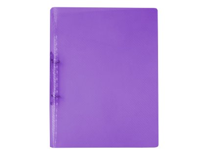 Pořadač  A5/20 2 kr /PP/ Diagonál fialová
