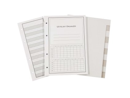 Náhradní náplň do Učitelského organizéru A5