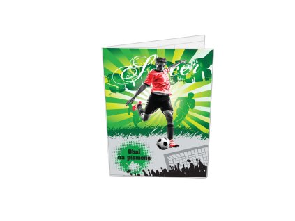 Obal na písmenka - SOCCER 2016