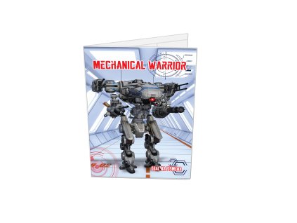 Obal na písmena - MECH. WARRIOR 2018